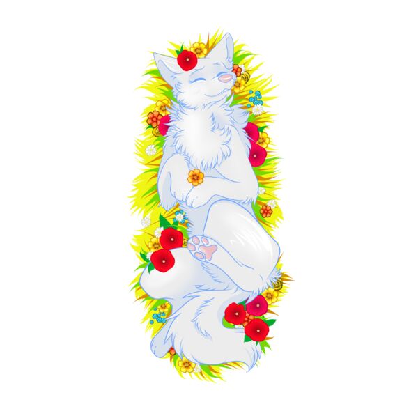 laying in the flowers Thumbnail